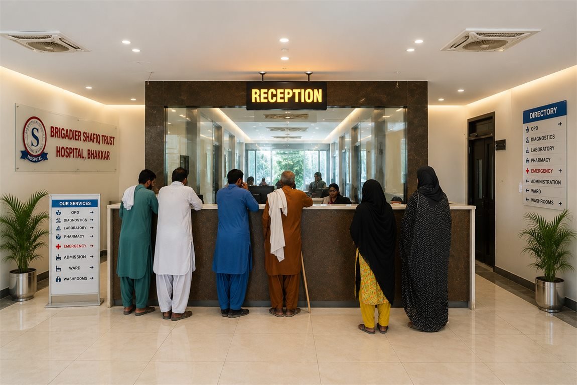 Photo of the Reception area
